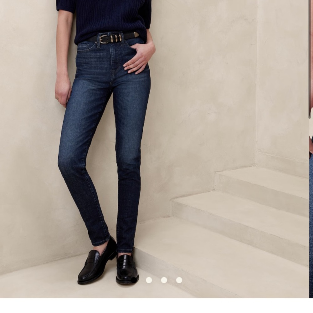 Banana Republic High Rise Skinny Jean - 28